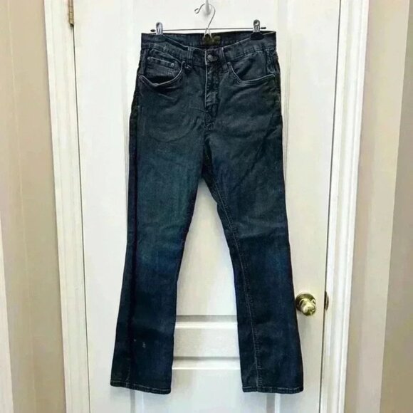 Urban Star Men’s Jeans 2 Pairs Blue Size 30 Relaxed Fit Stretch Work Jeans - Picture 5 of 15